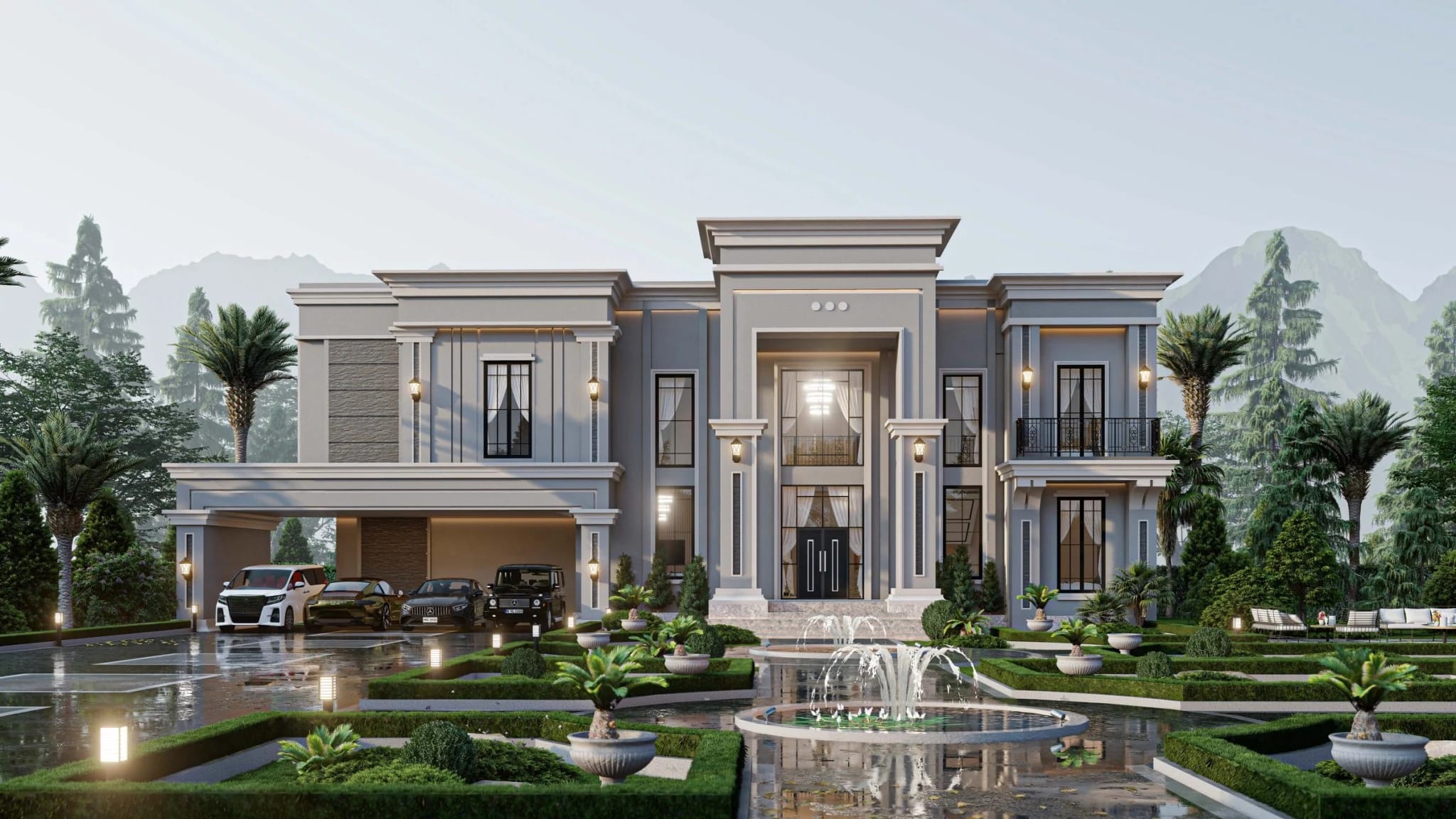 แบบบ้าน Serene สไตล์Modern 2 ชั้น 5 ห้องนอน สร้างบนที่ดินของคุณ โดย SMART HOUSE รับสร้างบ้านมหาสารคาม