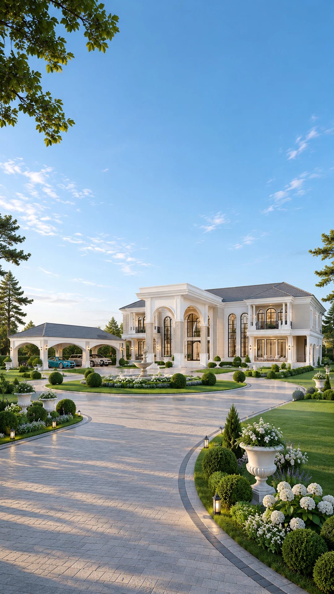 แบบบ้าน English classic house สไตล์Classic 2 ชั้น 5 ห้องนอน สร้างบนที่ดินของคุณ โดย SMART HOUSE รับสร้างบ้านมหาสารคาม